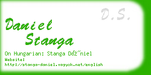 daniel stanga business card